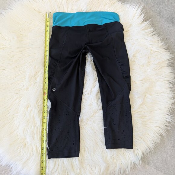 Lululemon UPF 50+ Crop leggings for Sun and Surf - Watersports, Running, Swim - Picture 9 of 13